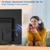 Bluetooth Transmitter Receiver 2 in 1, Low Latency AUX Adapter with LCD Screen, Airplane Bluetooth Adapter for Headphones Airplane/TV/PC/Car/Home Stereo, Wireless Audio Receivers Adapters KAIY view 4
