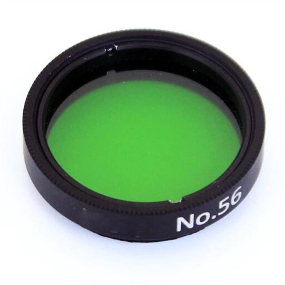 JOEBO Microscope Kit 1.25 Inches 31.7mm NO.56 with Optical Glass M28*0.6mm Green Color Telescope Microscope Lens Adapters