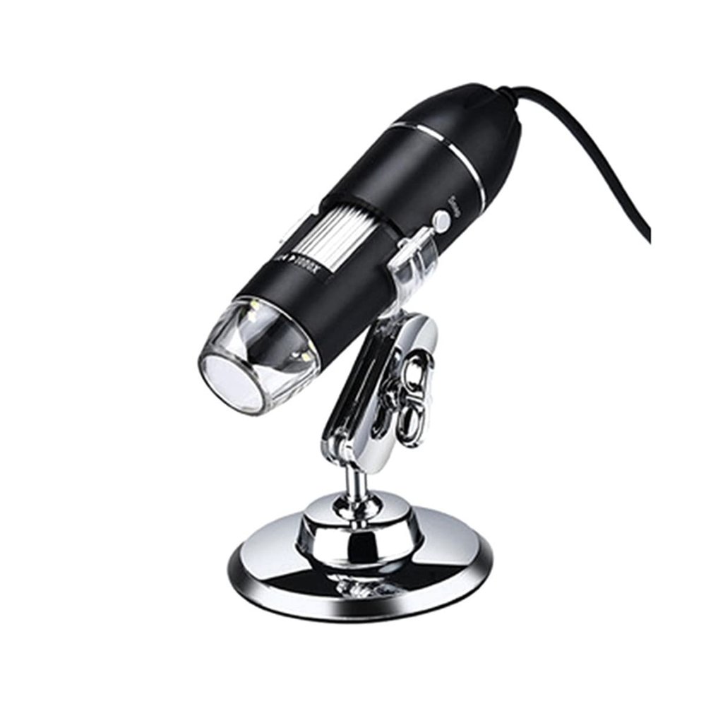 JOEBO Microscope Kit 1600X Adjustable 3 in 1 Digital Microscope, with Bracket Microscope Lens Adapters