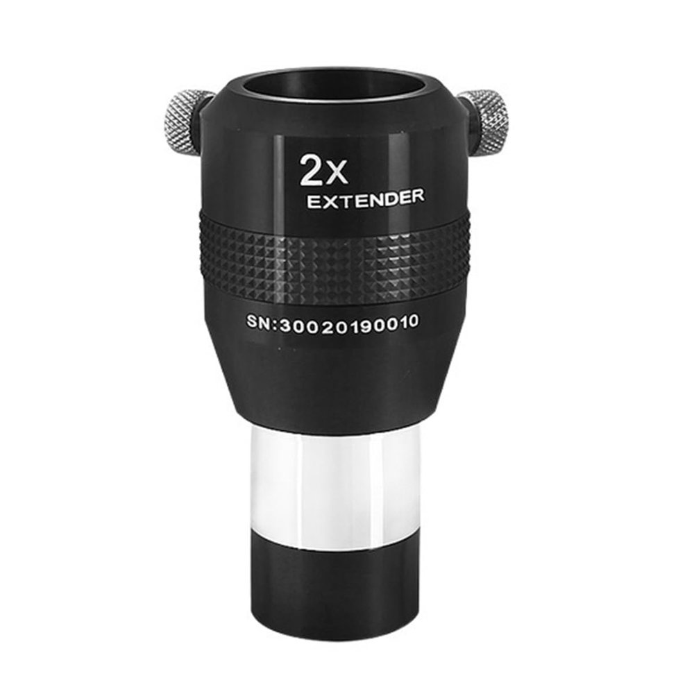 1.25 Inch 2X Achromatic 31.7mm Power Barlow Lens Metal Extender Lens