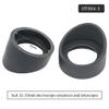 JOEBO Microscope Kit Eyepiece Eye Cups Caps 1 Pair Rubber Binoculars Eye Guards Stereo Microscope Parts Telescopes Eyecups Suit 32-35mm Microscope eyepieces Microscope Lens Adapters view 2