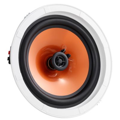 Happybuy 4-Pack 100-Watts 8 Inch Ceiling & in-Wall Speakers, 8 Impedance, 89dB Sensitivity - Excellent for Home Kitchen, Living Room, Bedroom, or Covered Outdoor Porches