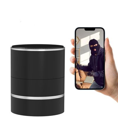 Small-ECO Speaker Camera - Indoor Security Camera - Full HD 1080P WiFi PTZ 180 Rotate Right/Left Motion Detection Mini Nanny Cam