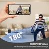 Small-ECO Speaker Camera - Indoor Security Camera - Full HD 1080P WiFi PTZ 180 Rotate Right/Left Motion Detection Mini Nanny Cam view 2