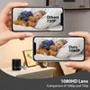 Small-ECO Speaker Camera - Indoor Security Camera - Full HD 1080P WiFi PTZ 180 Rotate Right/Left Motion Detection Mini Nanny Cam view 3