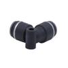 Mytee Products 5 Pack Composite Material Push-Lock Air Brake Fitting Union 90 Elbow 3/8 Q5 for Truck Replaces 12-91066 016285 16285 177.11656 177.12C656 365PTC6 C1865-6 PHR1291066 QL1365-6 view 4