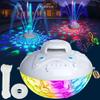 KingSom 3 in 1 Bluetooth Pool Speaker with Pool Fountain Light, Floating Pool Speaker for Pool, IP68 Waterproof Hot Tub Speakers, Loud Sound, BT5.4,24H Playtime Pool Water Fountain, White view 1