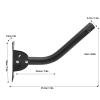 Adjustable Outdoor Antenna Mounting Pole, Universal Antenna Mount Pole for Antenna Weather Station, Stainless Steel Adjustable Outside TV Antenna Mounting Pole Bracket (Curved) view 2