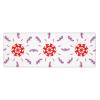 Spinning Flowers Keyboard Mouse Pad (12x31.5 inches), Suitable for Computer, Console, Office, Game, Study Extra Large Keyboard Mouse Desk pad, view 1