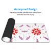 Spinning Flowers Keyboard Mouse Pad (12x31.5 inches), Suitable for Computer, Console, Office, Game, Study Extra Large Keyboard Mouse Desk pad, view 4