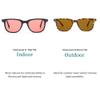 UrbanLens Indoor Fluorescent-41 Pink & Outdoor Fluorescent-60 Brown Tinted Migraine Light Sensitivity Glasses for Photophobia, Fluorescent LED Glare and Computer view 3