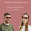 UrbanLens Indoor Fluorescent-41 Pink & Outdoor Fluorescent-60 Brown Tinted Migraine Light Sensitivity Glasses for Photophobia, Fluorescent LED Glare and Computer view 4