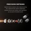 1MORE Penta Driver in-Ear Monitor Earphones, Hi-Res Certified Hybrid Multi-Driver HiFi Wired IEM Headphones, Detachable MMCX Connector, MEMS Mic and 3-in-1 Control, for Smartphones/PC/Tablet view 3