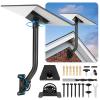 Starlink Gen 3 Mount Kits for Wall, 360 Adjustable Starlink Mount Gen 3, Starlink Mounting Kit with Long Pole/Pipe Adapter Bracket Accessories Compatible with Star Link Standard Dish V3 view 1