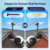 Starlink Gen 3 Mount Kits for Wall, 360 Adjustable Starlink Mount Gen 3, Starlink Mounting Kit with Long Pole/Pipe Adapter Bracket Accessories Compatible with Star Link Standard Dish V3 view 3