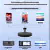 Sihyqiuling TV Box, Wireless HDMI Display Dongle Adapter, 4K Wireless Casting Device, Compatible with TV, Black view 2