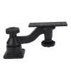 6in Swing Arm Mount Marine Grade Aluminum Horizontal Base Bent Swing Arm Mount for Fish Finders Chartplotters view 2