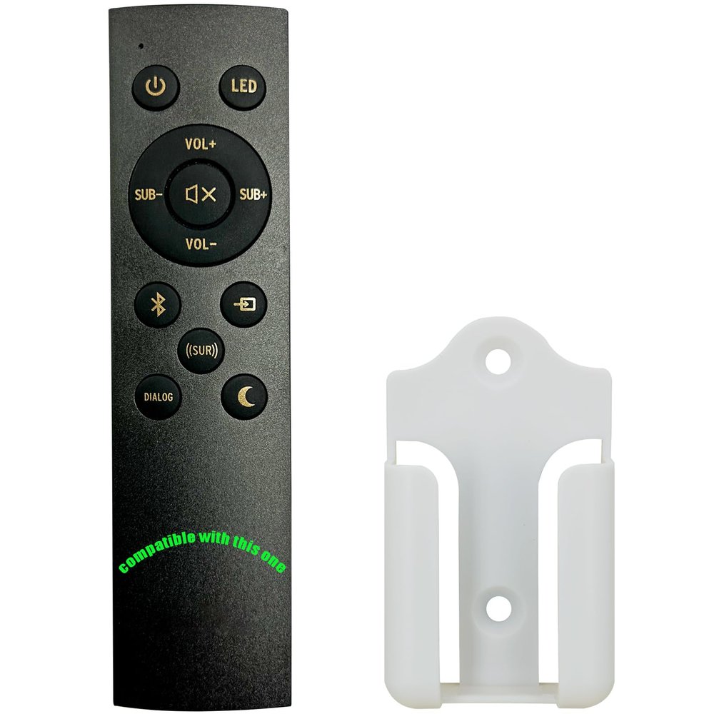 1067744 Replacement Remote Control Applicable for Klipsch Sound Bar R-4B II R-4BII 1067420 BAR 40 Cinema 400,with Wall Mounting Bracket