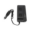 200W Car Power Converter, Portable Inverter with 4 USB Ports Double Outlets, DC12v Input (110V US Plug) view 1