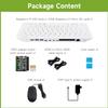 Waveshare Pi 500 Portable Keyboard, Compatible with Raspberry Pi 500, Personal Computer, Quad-core Arm Processor, WiFi/Bluetooth Support, Dual-4K Outputs, Comes with Official 32GB Micro SD Card view 2