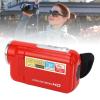 Asixxsix 16MP 1080P Video Camera HD 16X Digital Zoom USB Digital Camera Video Recorder with 2 Inch Rotation Screen for Travel, Digital Camera Recorder, Video Camera Camcorder (Red) view 4