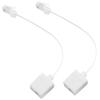 AROVHAR 2 Socket 8P4C / RJ45 Male RJ11 6P4C to Female M/F Adapter Telephone Ethernet view 1