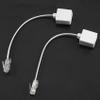 AROVHAR 2 Socket 8P4C / RJ45 Male RJ11 6P4C to Female M/F Adapter Telephone Ethernet view 2