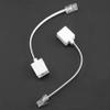 AROVHAR 2 Socket 8P4C / RJ45 Male RJ11 6P4C to Female M/F Adapter Telephone Ethernet view 3