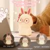 FAMIDUO Bunny Night Light for Kids, Rechargeable Silicone Touch Rabbit Lamp view 3