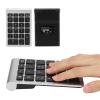 aqxreight RF304 22 Keys Numeric Keypad USB Computers Keyboard with Receiver Iron Grey (Silver Black) view 3
