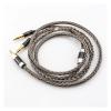 16Cores Braided Silver Plated Replacement Upgrade Cable Compatible with The HE4XX, HE-400i Headphones (2 X 3.5mm Version)(3.5mm Stereo,1m) view 4