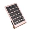 aqxreight RF304 22 Keys Numeric Keypad USB Computers Keyboard with Receiver Iron Grey (Rose Gold) view 4