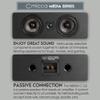 Micca MB42X-C G2 Center Channel Speaker for Home Theater Surround Sound, 2-Way Passive Speaker (Black, Each) view 3
