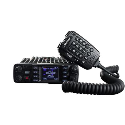 AnyTone AT-D578UV Plus Dual-Band DMR/Analog Commercial Mobile Radio - 50W VHF/45W UHF - GPS/APRS, Encryption, Loud Speaker, Compact Design, BT, Color Display, Emergency Services, Security, Business