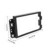 KONTONTY 1set Double Din Car Stereo Installation Kit Dash Trim and Wiring Harness for Aesthetic Design Material Multiple Model Compatibility view 2