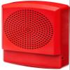 ELSPKR-N Pack of 10 High-Fidelity Speakers, Red; No Lettering; NO Lens; Wall Mounting; 1/8W Up to 2W (5W 70V), 25 or 70 VRMS Operation; Indoor; Low-Profile Design; Mounting Plate Included view 2