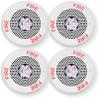 ELSPSTWC Pack of 4 High-Fidelity Speakers, White; FIRE Lettering; Clear Lens; LED; Ceiling Mounting; 1/8W Up to 2W (5W 70V), 25 or 70 VRMS Operation; Indoor; 15/30/75/110/150/177 cd view 1