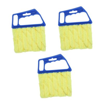 Baluue 3pcs Blinds Cleaning Brush for Window and Air Conditioner Vents Lightweight and Portable Dust Removal Tool for Hard Reach Areas Homes and Offices