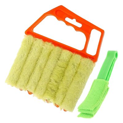 Baluue 2pcs Blinds Brush for Window Shutter Cleaning Easy to Use Air Conditioner and Window Cleaning Tools Lightweight and Portable for Homes and Offices