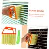 Baluue 2pcs Blinds Brush for Window Shutter Cleaning Easy to Use Air Conditioner and Window Cleaning Tools Lightweight and Portable for Homes and Offices view 2