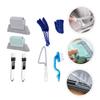Baluue 8pcs Multi-Functional Cleaning Brush for Air Conditioner Shutters and Window Tracks Lightweight and Reusable Dust Removal Tool for Hard Reach Areas view 2