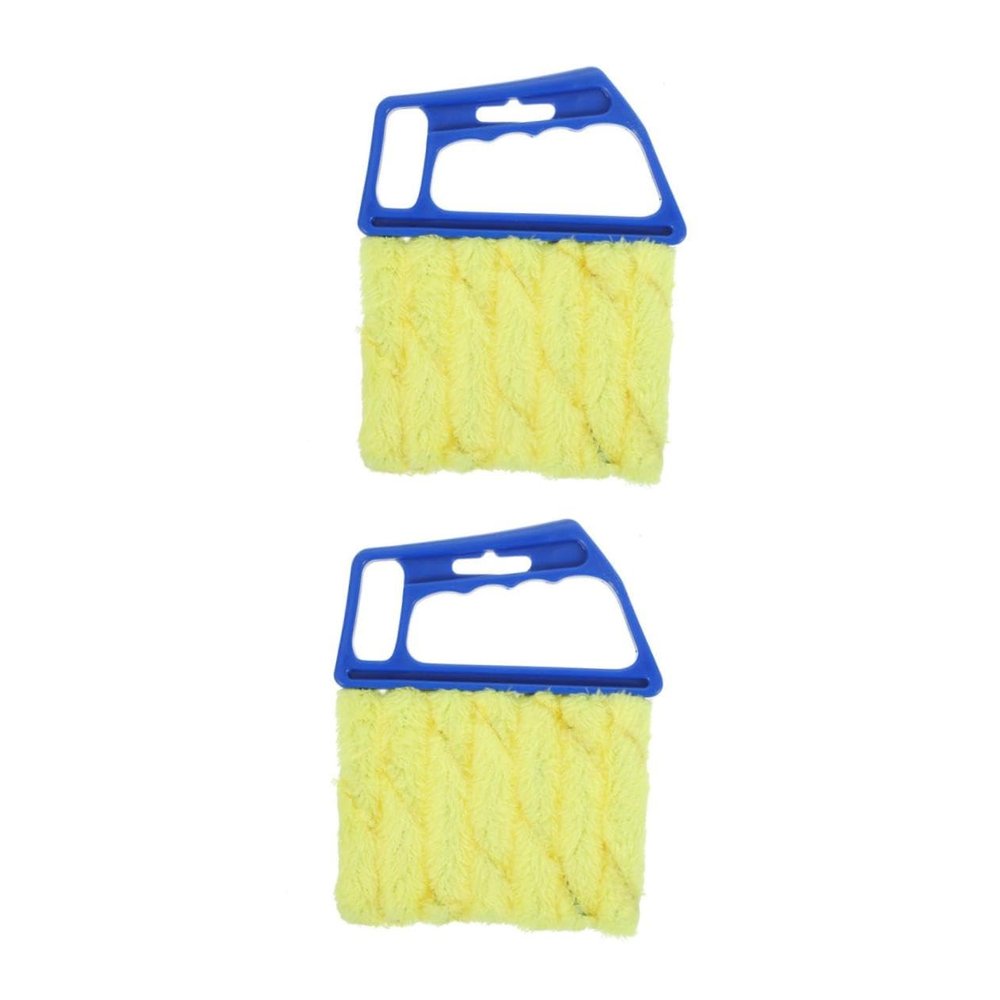 Baluue 2pcs Portable Window Blinds Cleaner Brush Handheld Shutter Cleaning Tool for Easy Dust Removal from Air Conditioners and More Lightweight and Design for Use