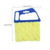 Baluue 2pcs Portable Window Blinds Cleaner Brush Handheld Shutter Cleaning Tool for Easy Dust Removal from Air Conditioners and More Lightweight and Design for Use view 4