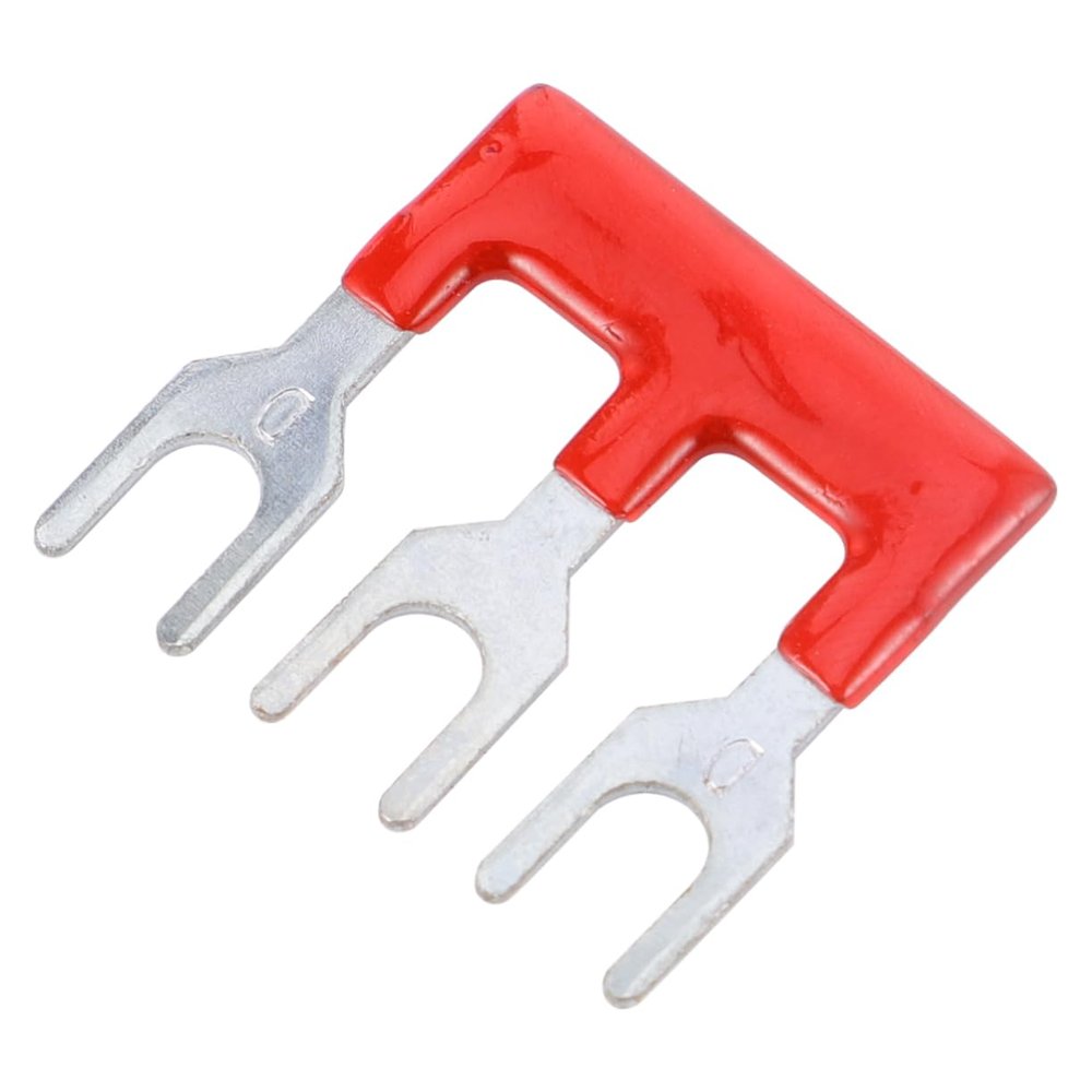 ARTSEWPLY Terminal Strip Shorting Strips 20pcs Tb1503 Pack Double Row Screw Terminals for Circuit Wiring
