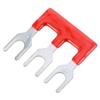 ARTSEWPLY Terminal Strip Shorting Strips 20pcs Tb1503 Pack Double Row Screw Terminals for Circuit Wiring view 1