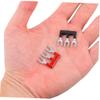 ARTSEWPLY Terminal Strip Shorting Strips 20pcs Tb1503 Pack Double Row Screw Terminals for Circuit Wiring view 3
