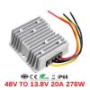 PXFOCOYD DC-DC Converter 36V 48V to 13.8V 10A 15A 20A Step Down DC DC Converter 48 Volt to 13.8 Volt Buck Power Module(48V to 13.8V 15A) view 2