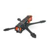 GEP-MK5X O3 Squashed X And GEP-MK5D O3 Deadcat Frame With 5mm Arms Compatible With O3 Air Unit 5inch FPV Freestyle HD Drone DIY Components(MK5X Standard Orange) view 1