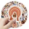 100Pcs Jesus Christian Stickers for Water Bottles, Jesus Bible Verse Stickers Religious Faith Motivational Stickers for Laptops, Phone Cases, Planners, Journaling, Scrapbooks Christian Gifts view 4