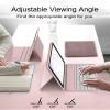 D DINGRICH for iPad 9th Generation Case with Keyboard 10.2 Inch - Magnetic Detachable Wireless Keyboard, Folio Cover with Pencil Holder for iPad 8th Gen/7th Gen/iPad Pro 10.5"/iPad Air 3rd Gen (Pink) view 2